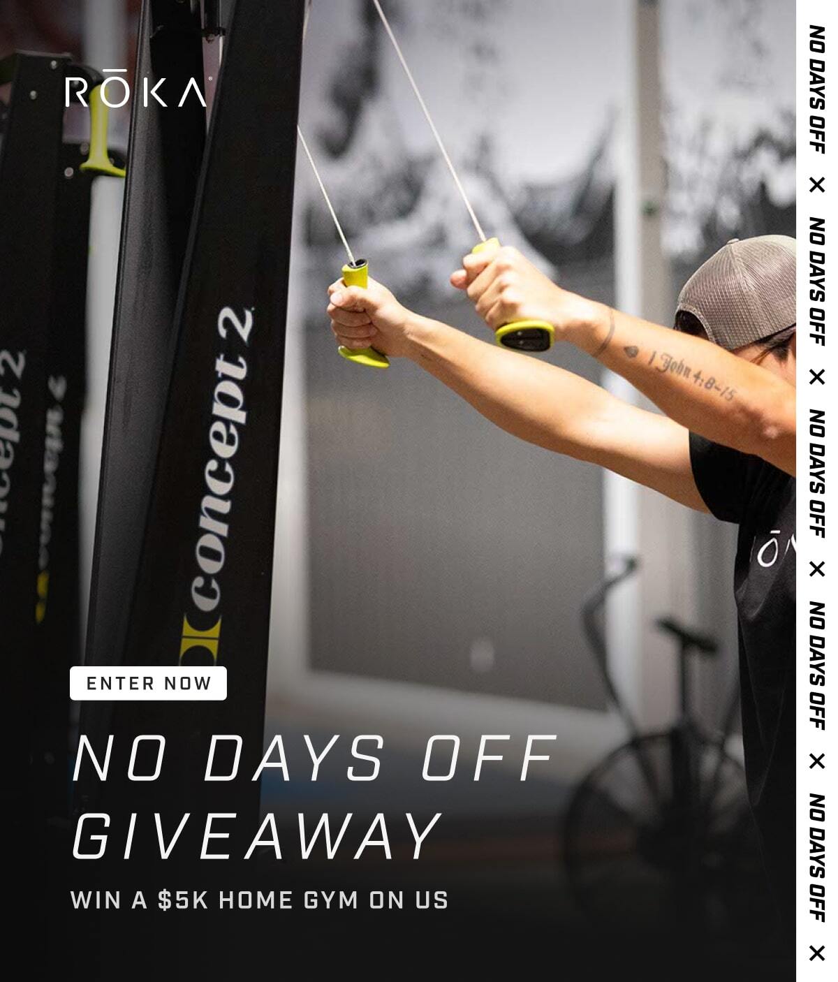 No Days Off Giveaway