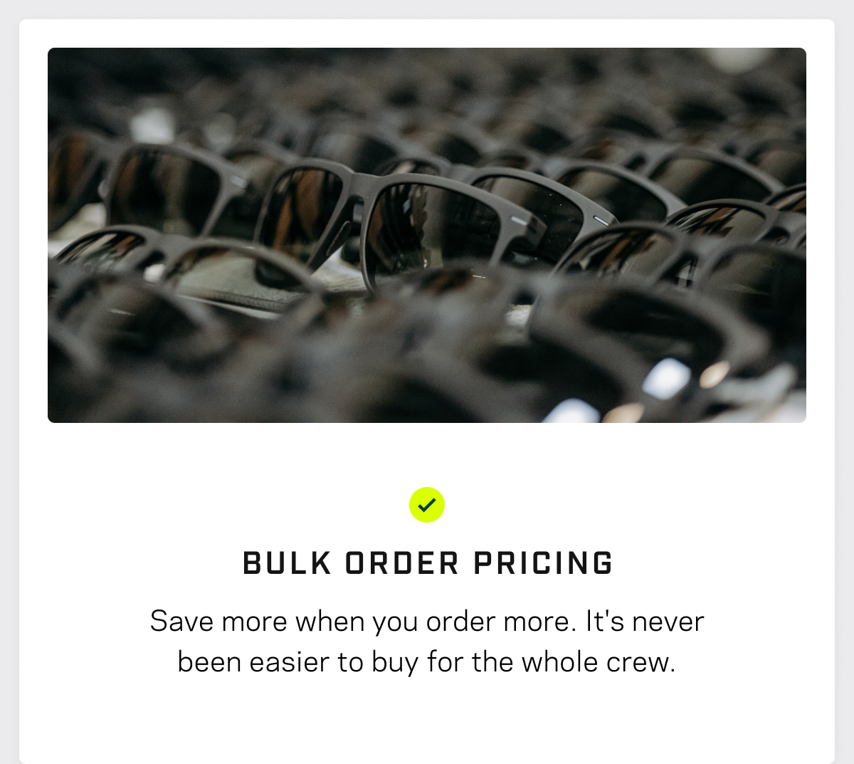 Order gifts for the whole team - ROKA Corporate Orders
