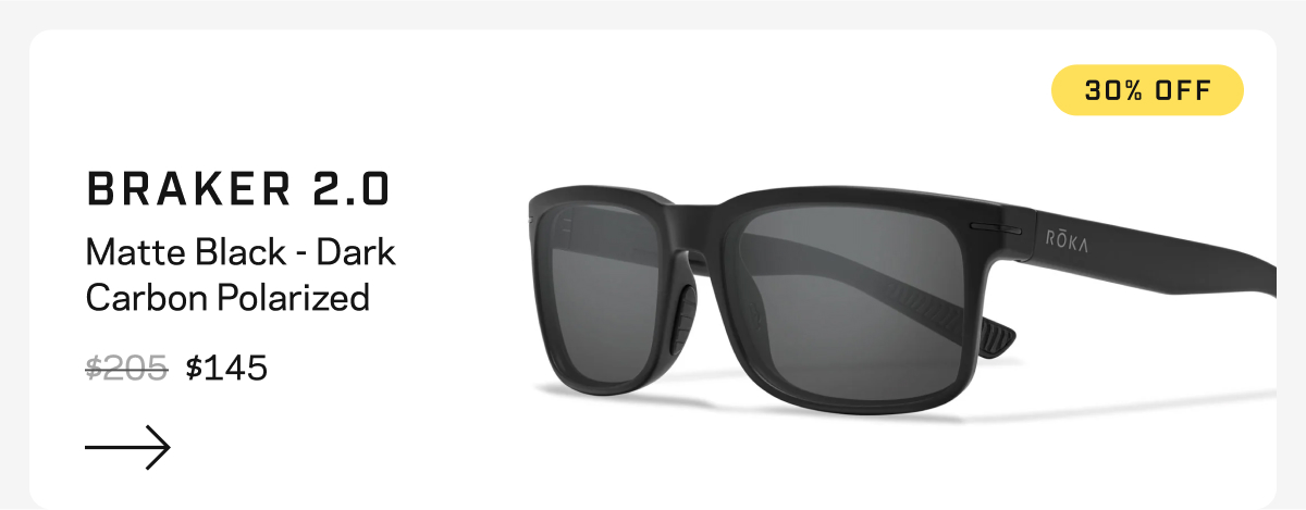 Braker Matte Black - Dark Carbon Polar