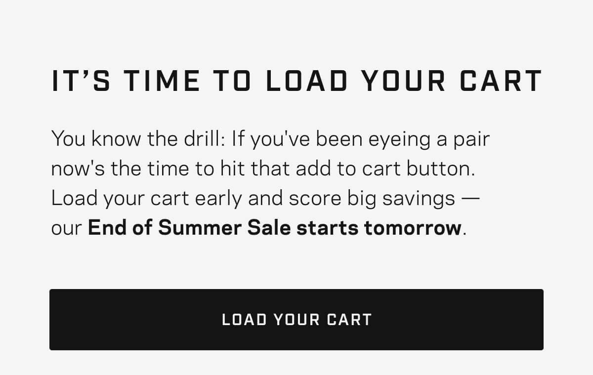 Load Your Cart