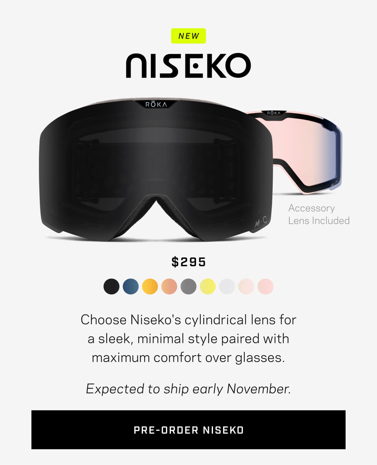 NEW - Shop Niseko Snow Goggle
