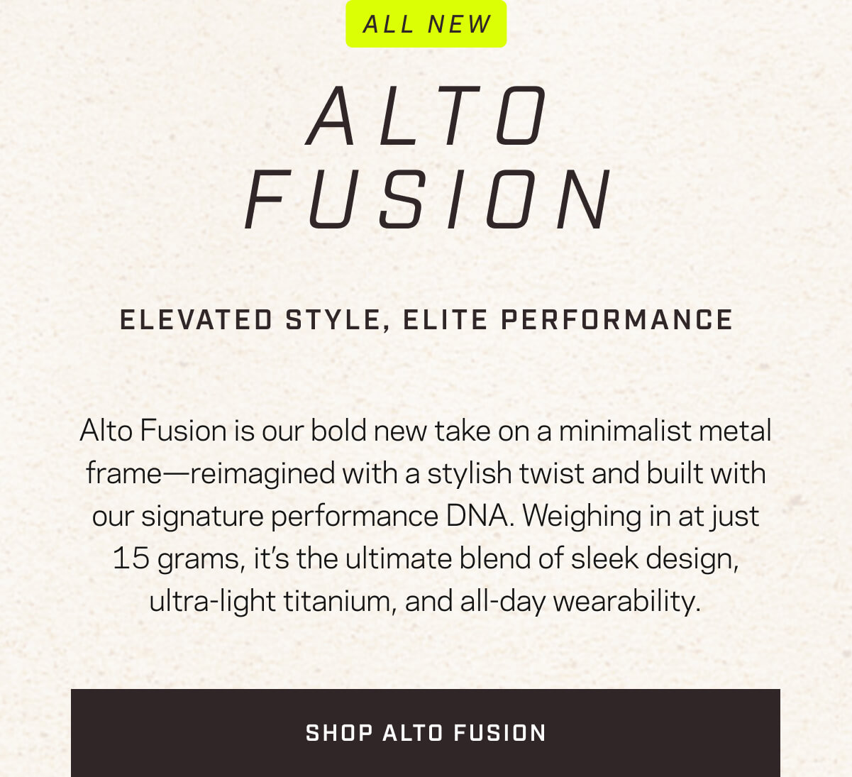 Introducing Alto Fusion