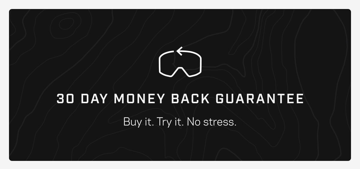 30-day money back guarantee