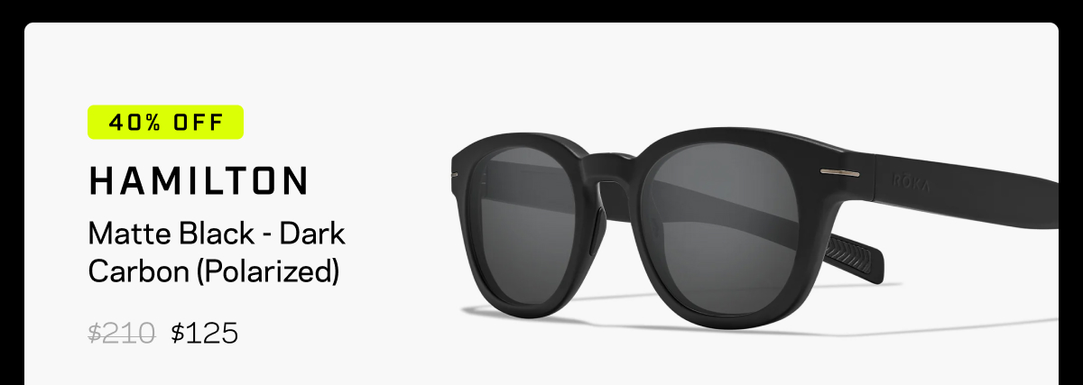 SHOP ROKA BLACK FRIDAY SALE 2025