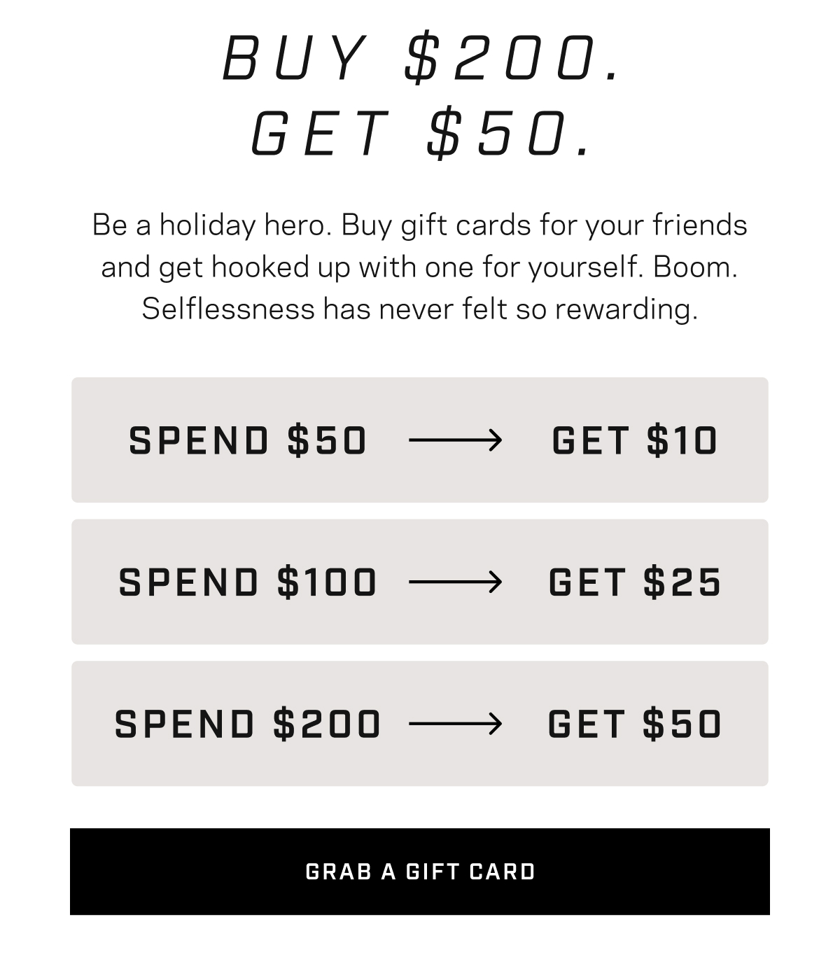 Give the best gift!