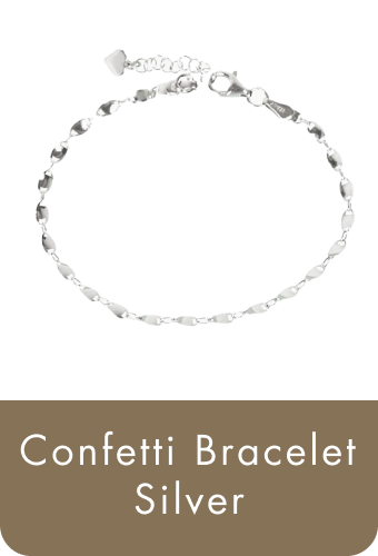 Confetti Bracelet Silver