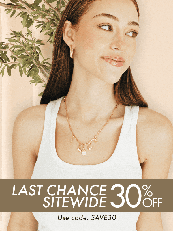 Last Chance 30% OFF Sitewide
