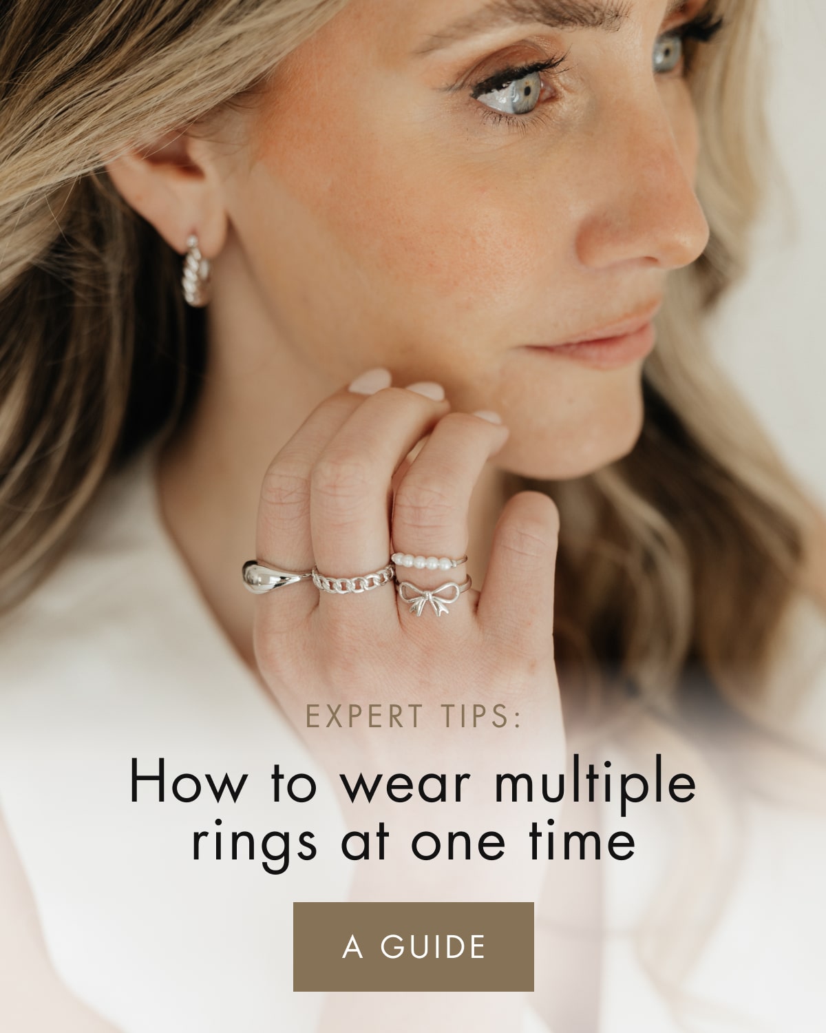 how to wear multiple rings at one time