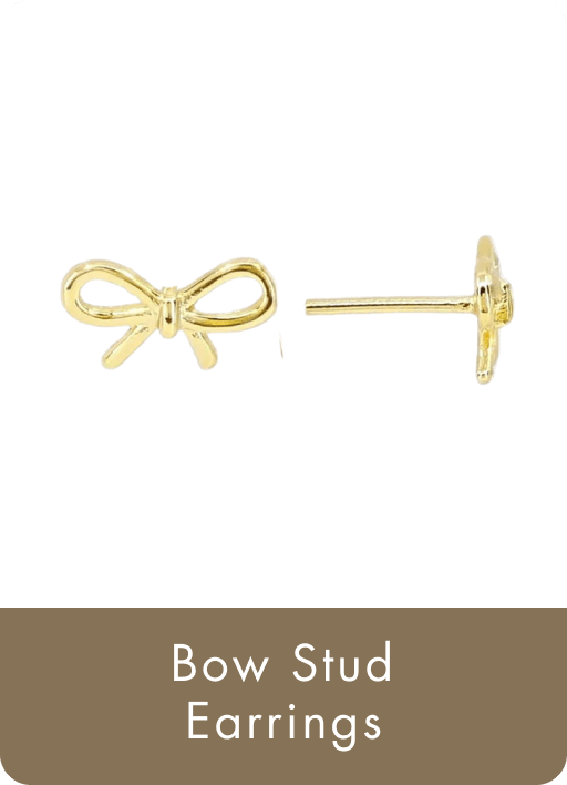Bow Stud Earrings