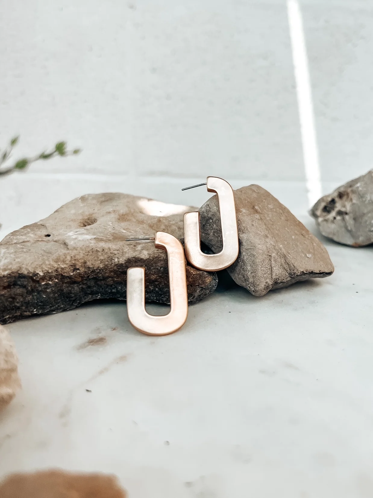 U-Shaped Statement Earrings
