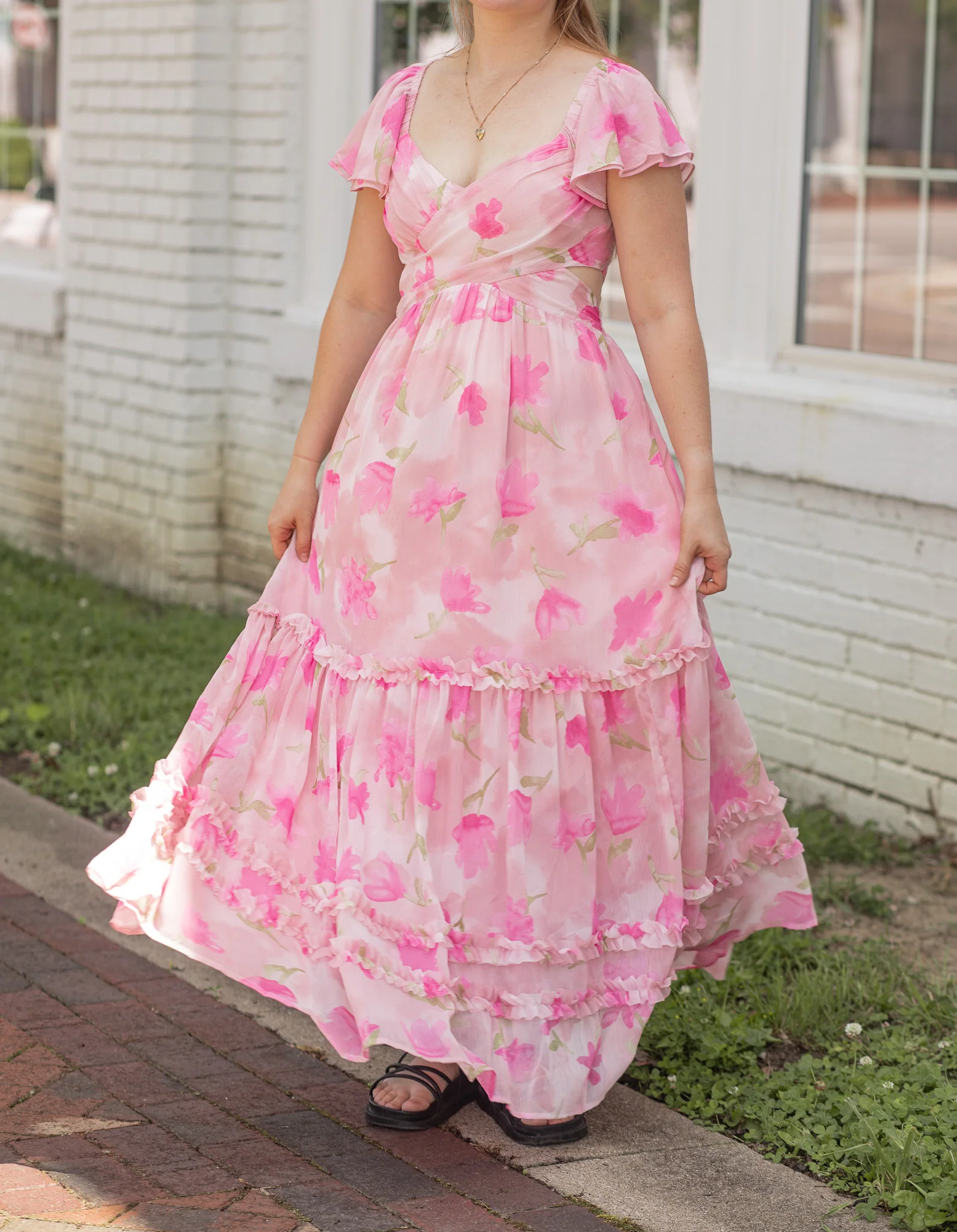Leighton Ruffle Dress