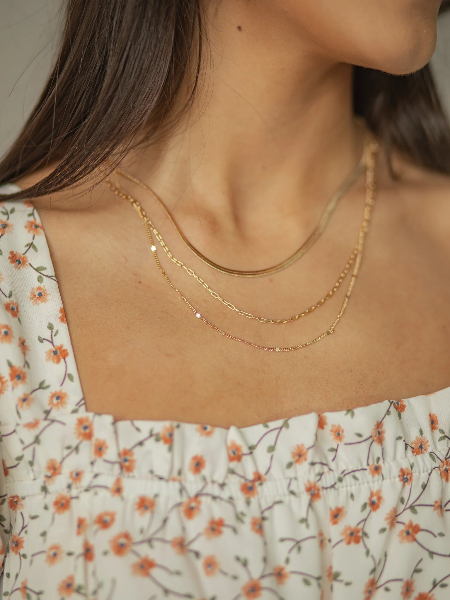 Willow Mixed Chain Necklace