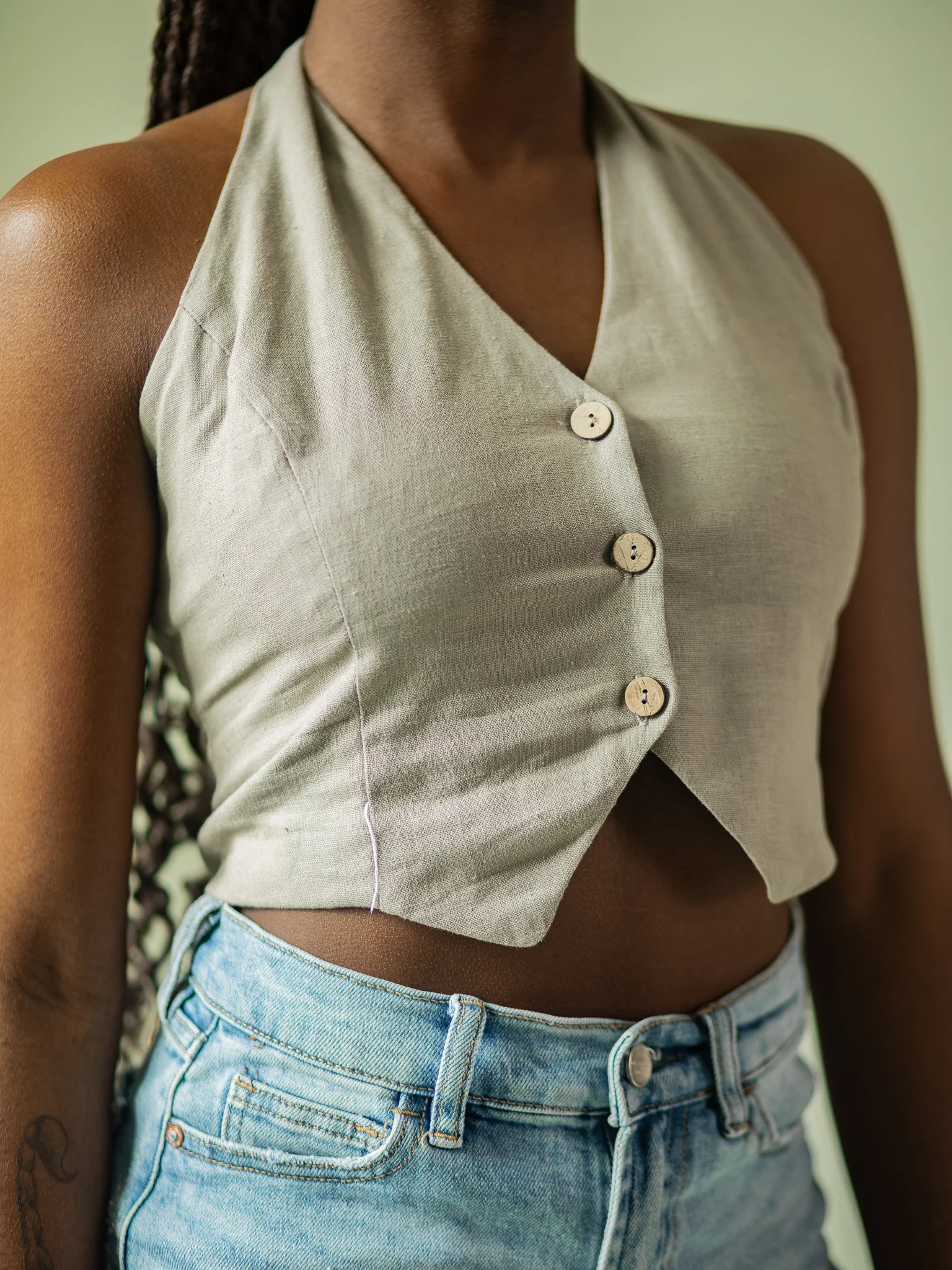 Milani Linen Vest