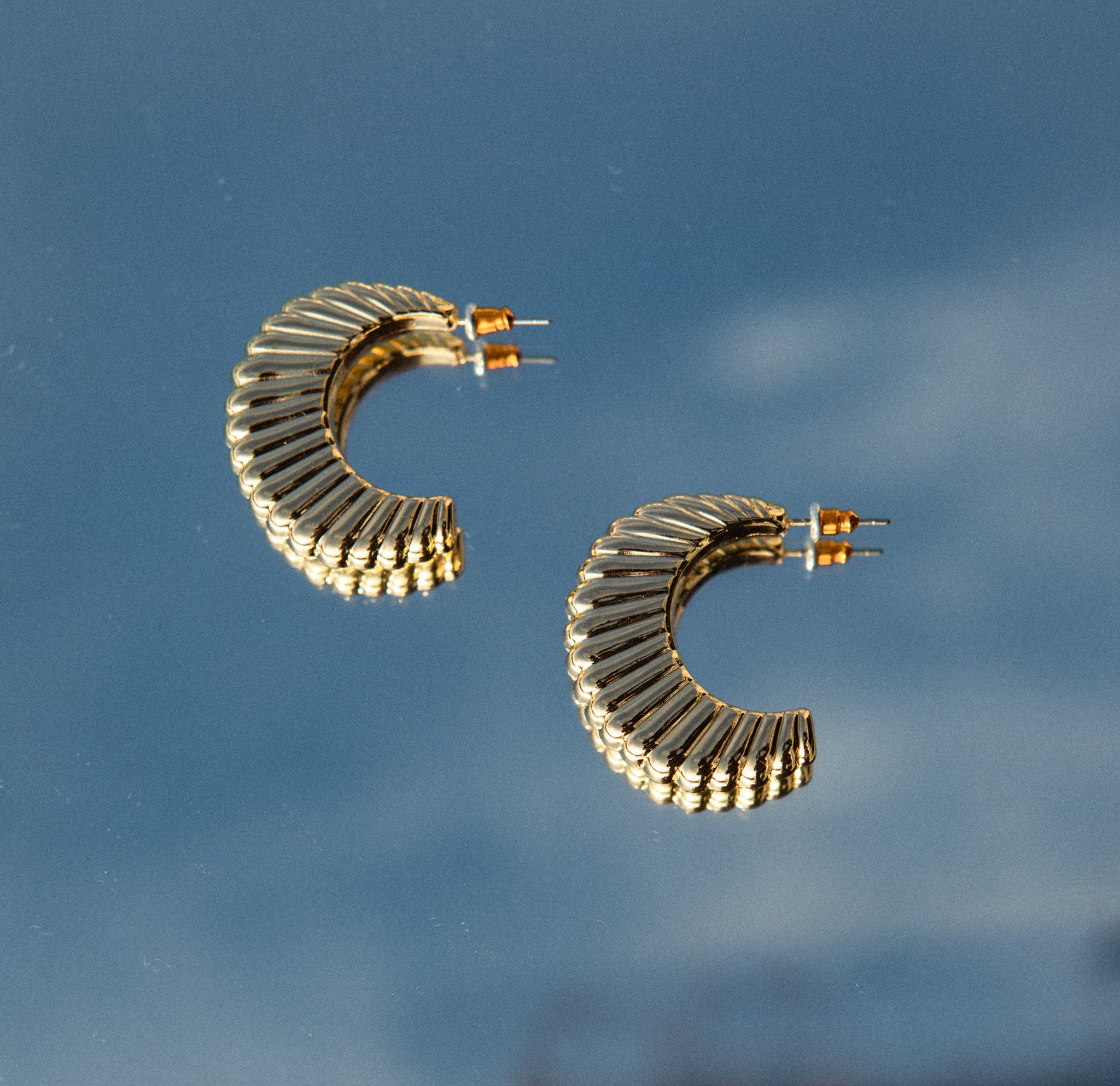 Linnea Crescent Moon Earrings