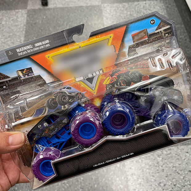Monster truck set found in a Ross Store