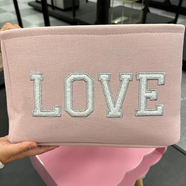 Pink LOVE Storage Bin Found in Ross Store