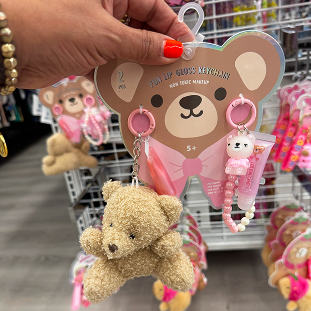 Teddy bear charm pack found in store at Ross.  