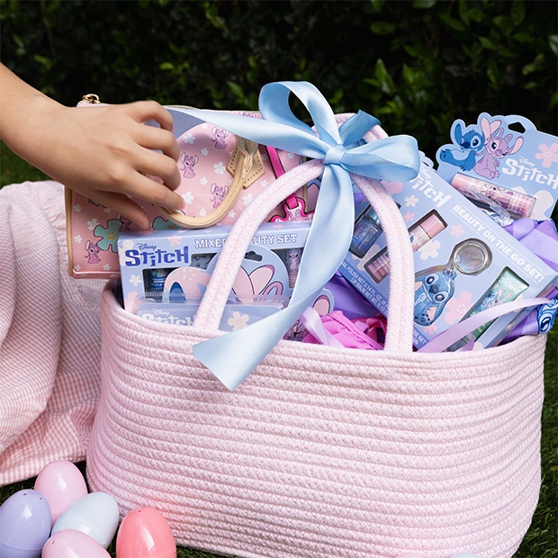 Easter themed pastel basket. 