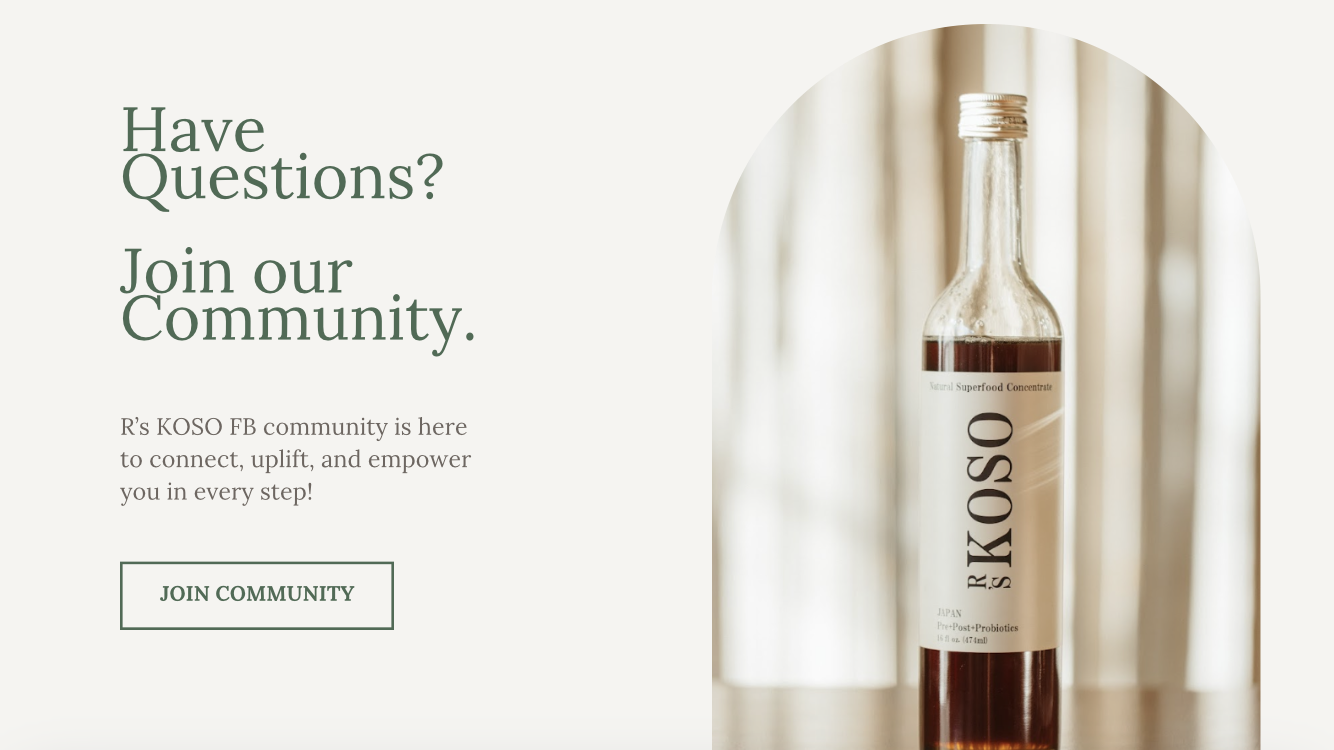 Join our KOSO community!