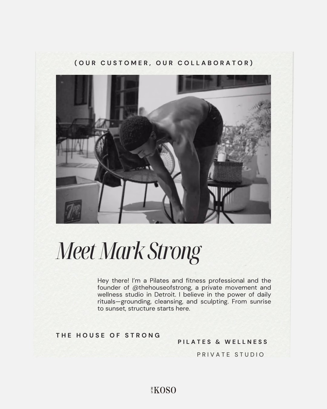 Mark's KOSO Story