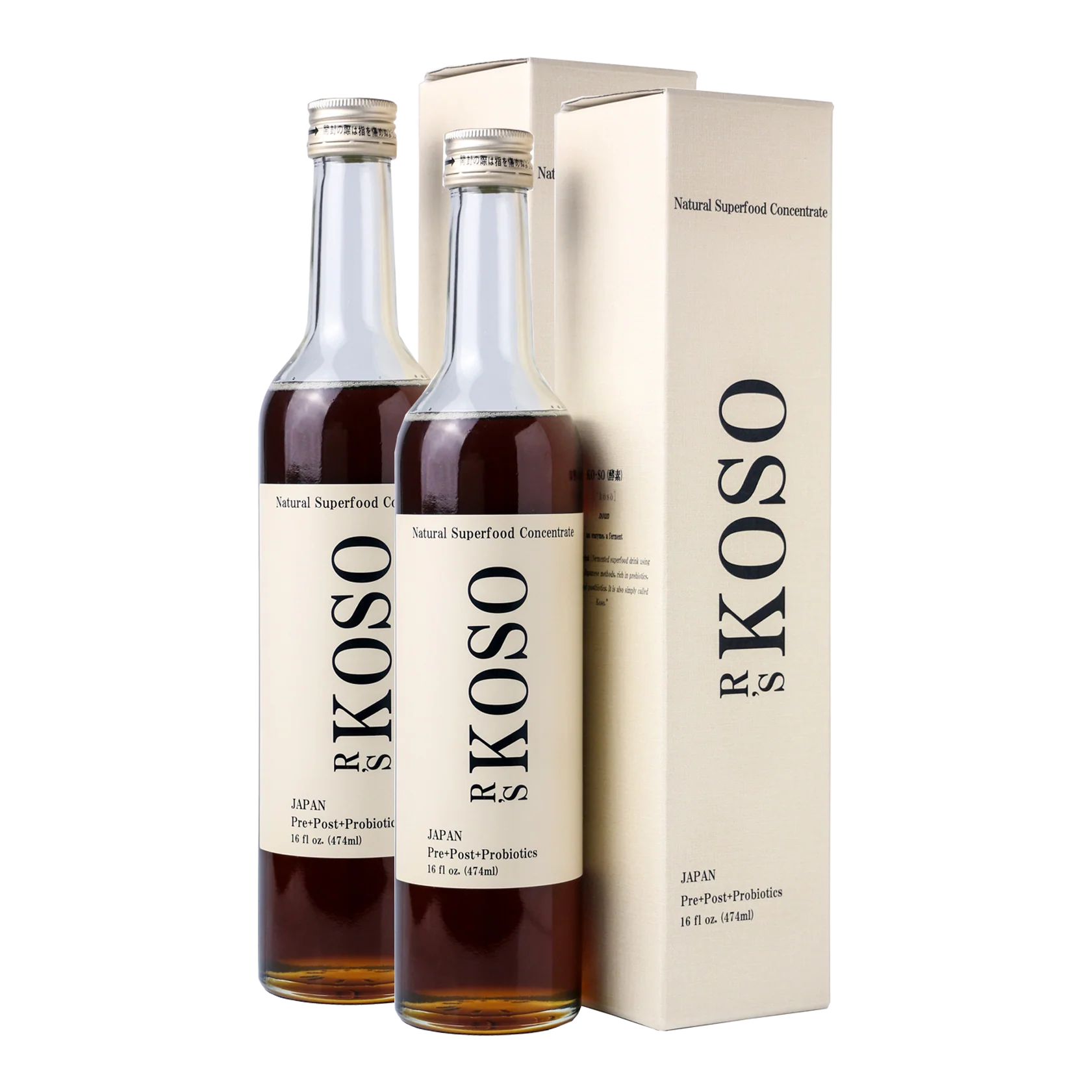 Image of 【Subscribe&Save】R's KOSO - Japanese Postbiotic Drink (474ml / 16oz)x2 bottles