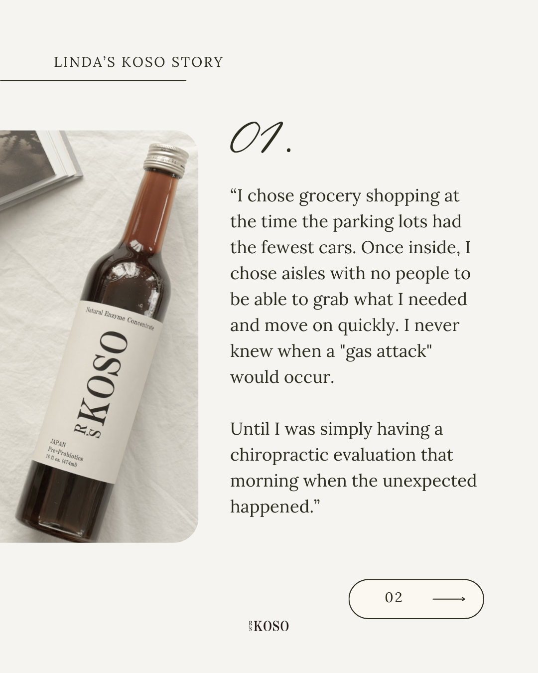 Linda's KOSO Story