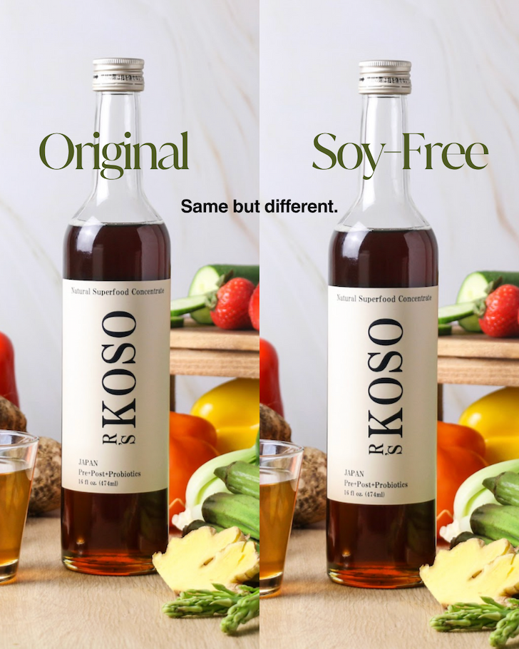 Get Soy-Free R's KOSO 