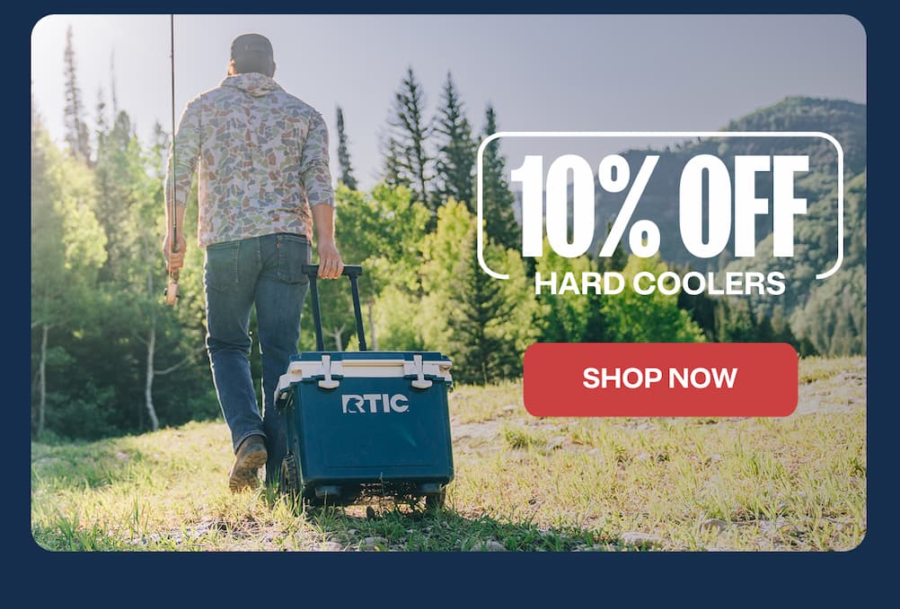 10% Off Hard Coolers