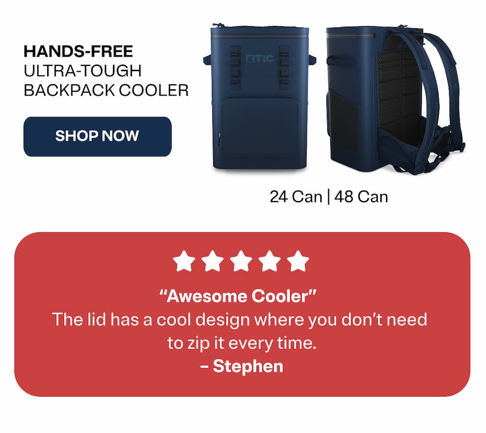 Ultra-tough backpack cooler