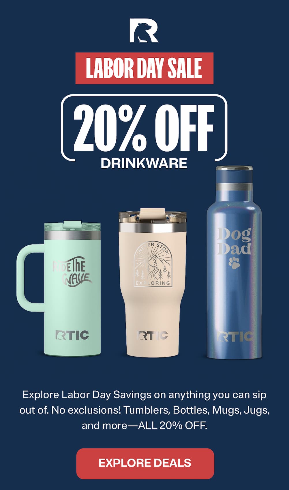 20% Off Drinkware
