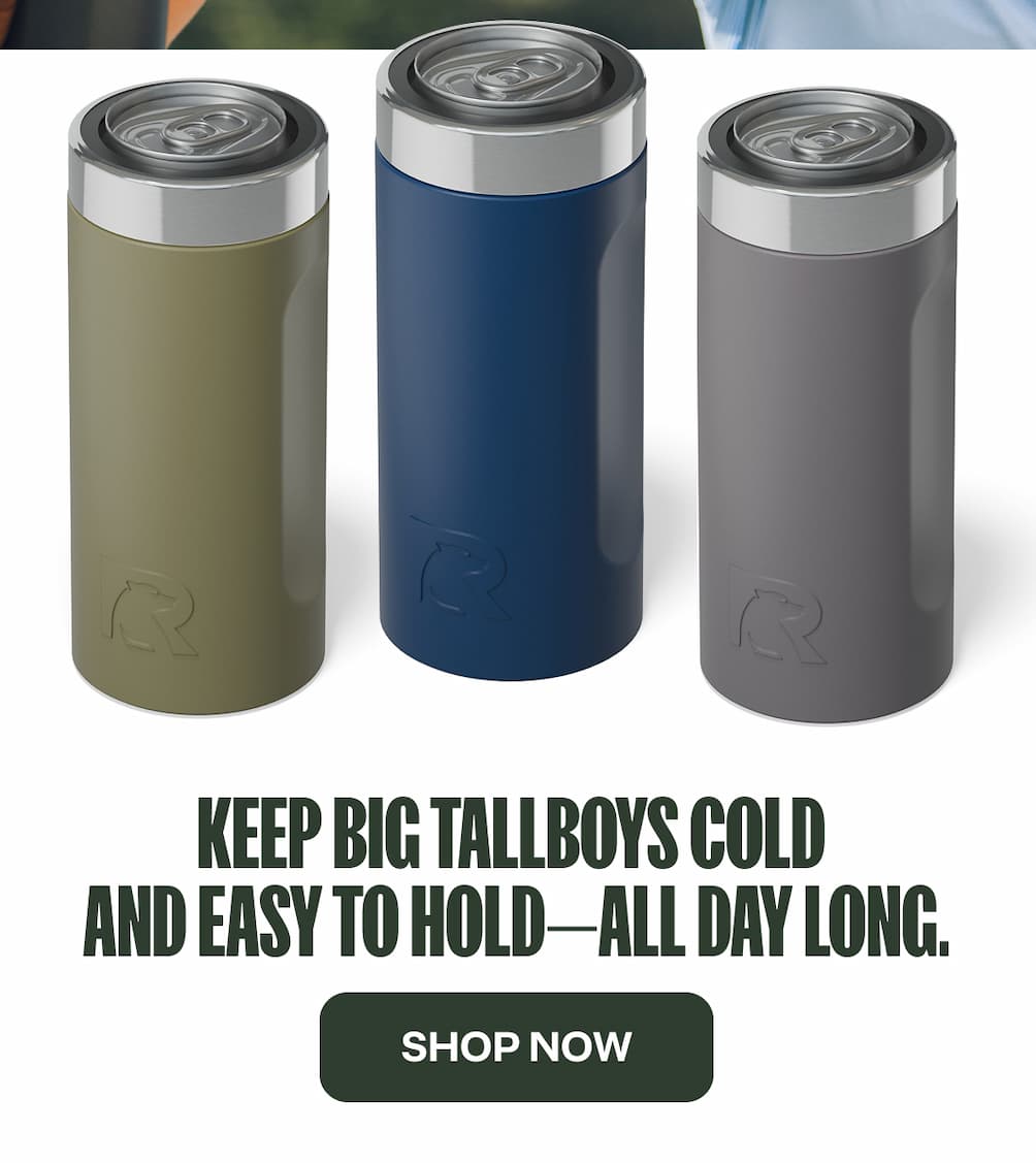 Keep big tallboys cold and easy to hold - all day long. Shop Now