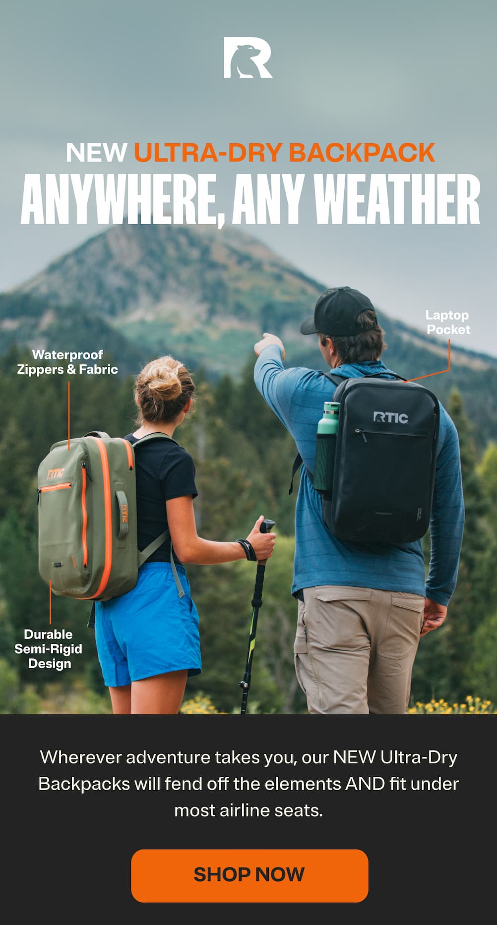 New Ultra-Dry Backpack