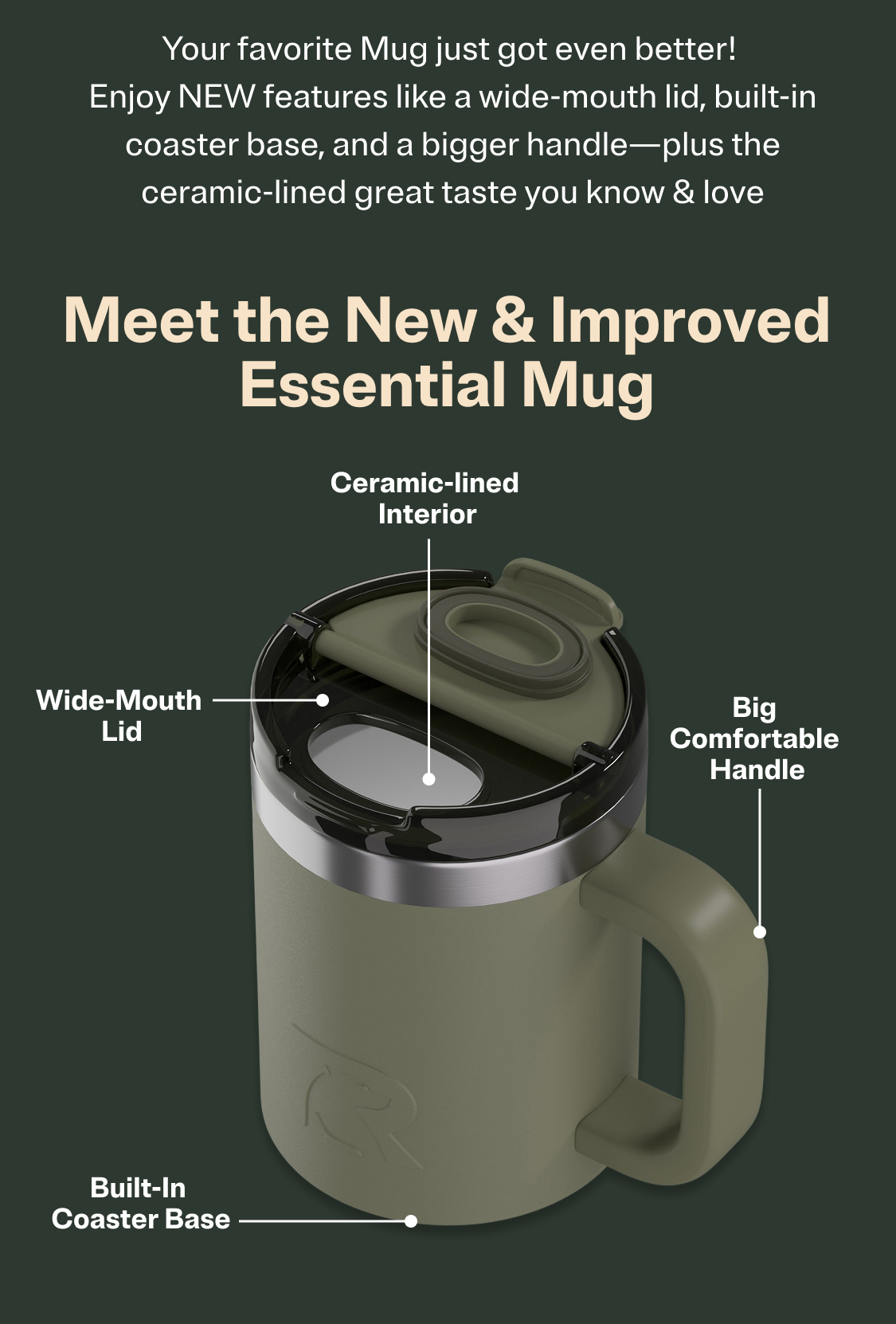 Meet The New & Improved Essential Mug