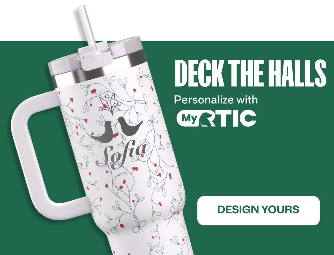 Deck The Halls. Personalize with Myrtic. Design Yours