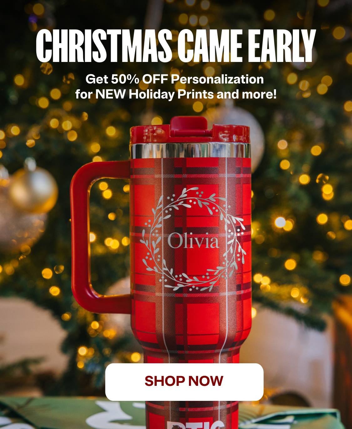 50% Off Personalization