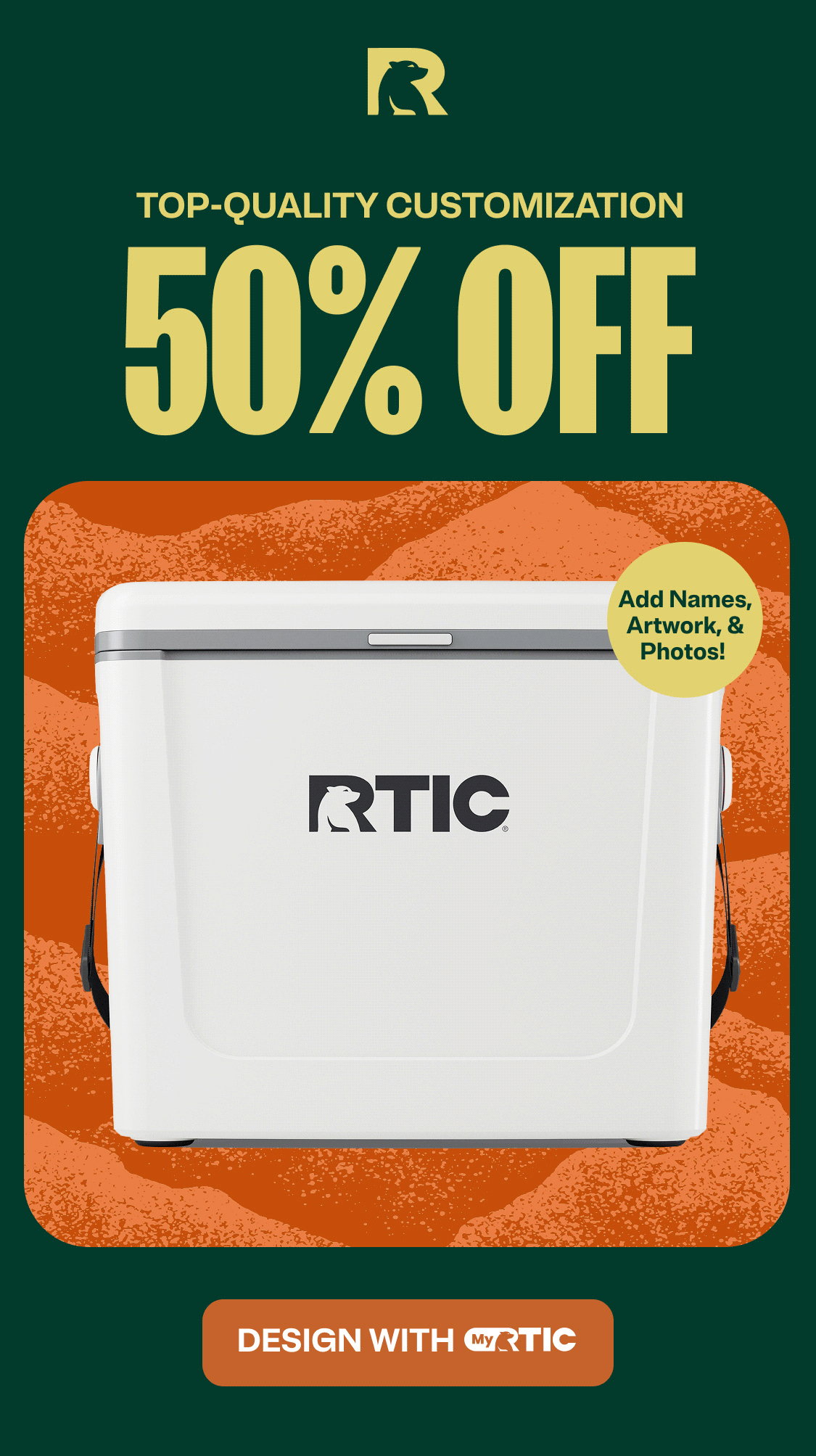 Top Quality Customization 50% Off