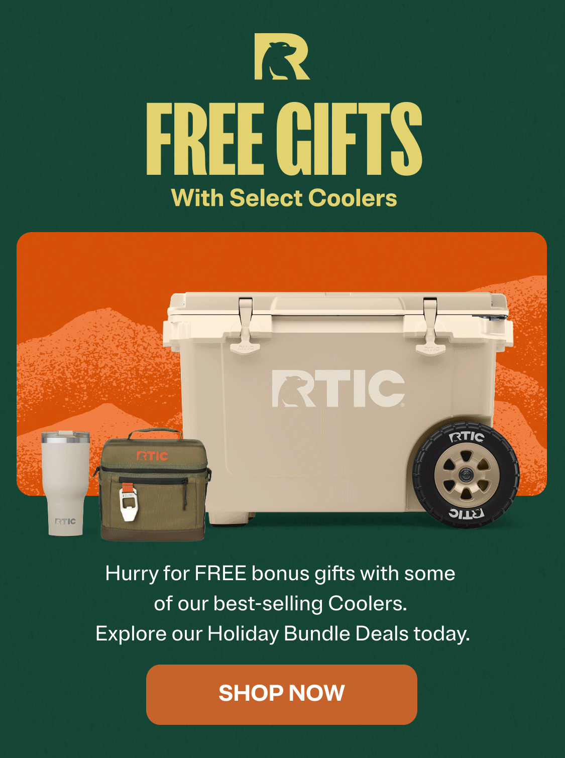 Free Tumbler with Select Coolers