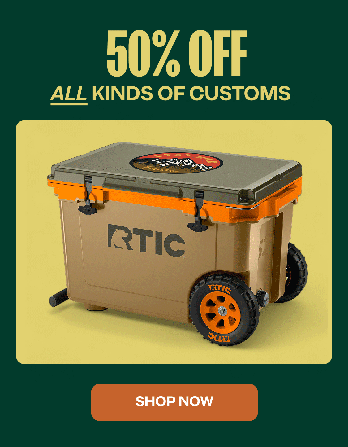 50% Off All Personalization