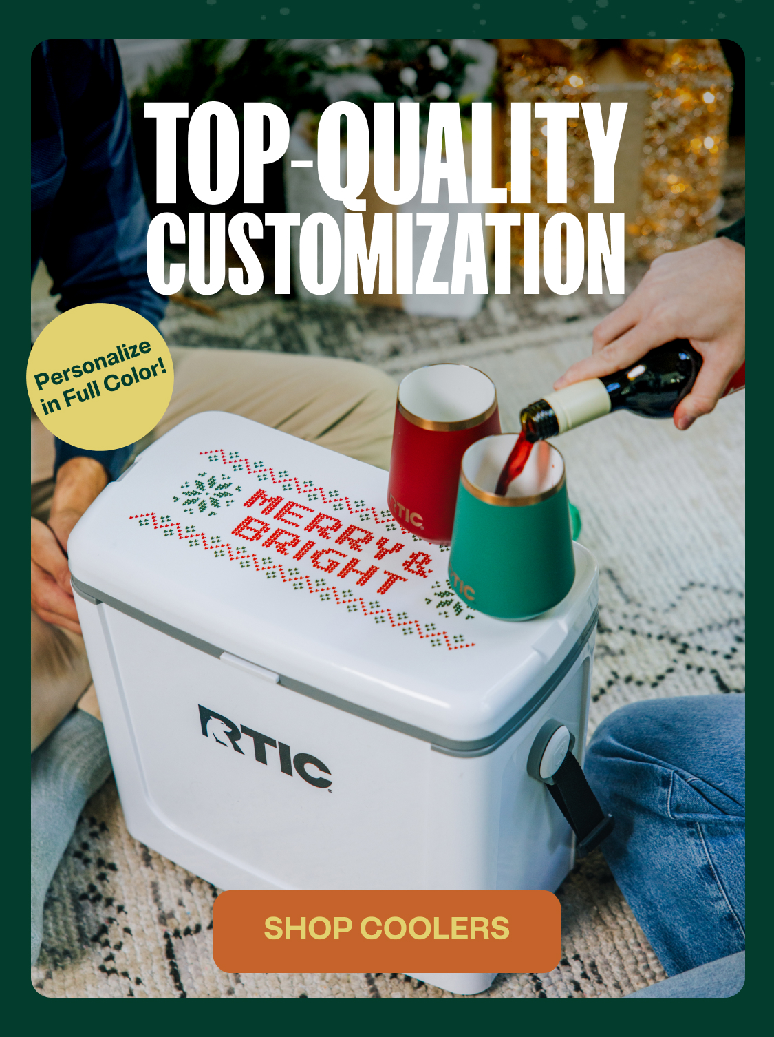 Top Quality Customization | Personalize in Full Color
