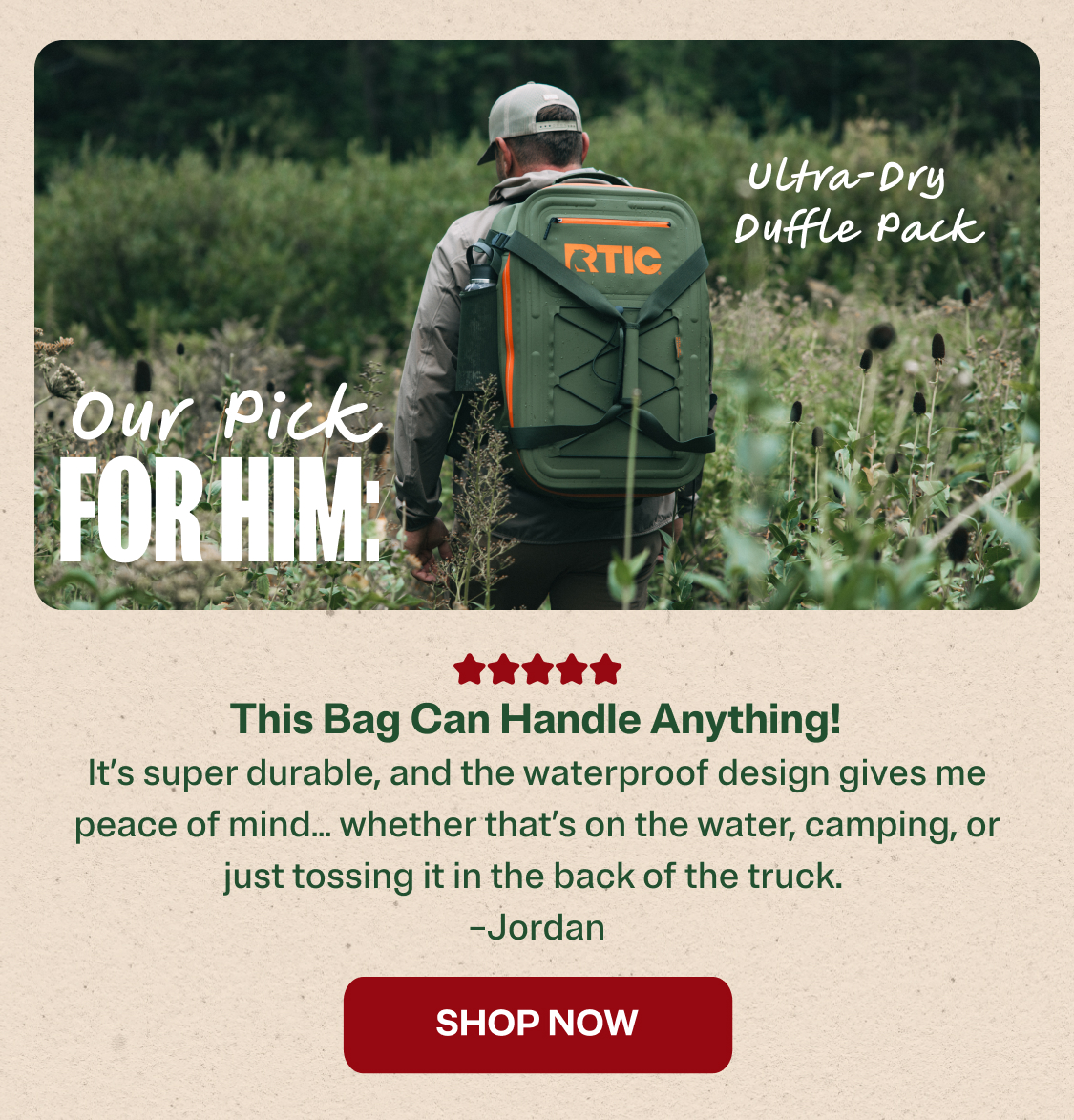 Ultra-Dry Duffle Pack
