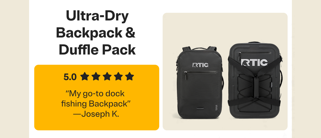 Ultra-Dry Backpack & Duffle Pack
