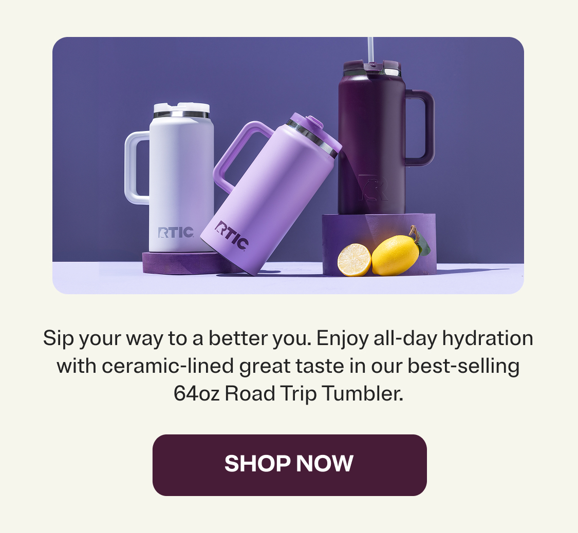 64 Oz Road Trip Tumbler | Shop Now