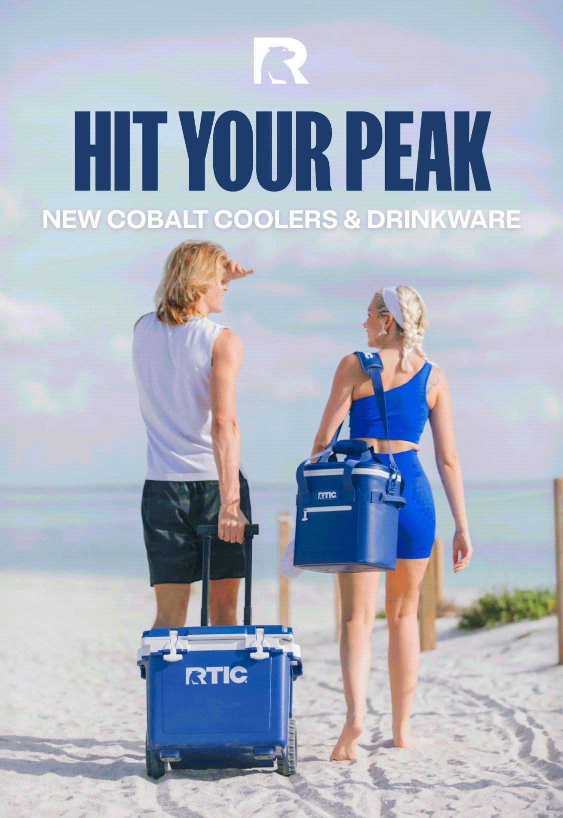 Hit Your Peak | New Cobalt Coolers & drinkware