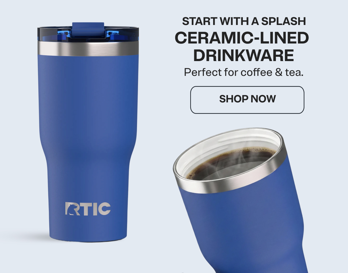 Ceramic-Lined Drinkware
