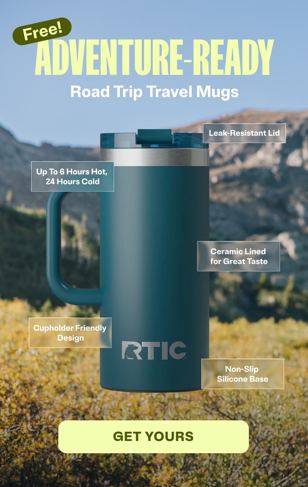 Get your road trip travel mug