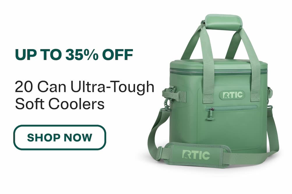 Up to 35% off - 20 can ultra-tough soft coolers
