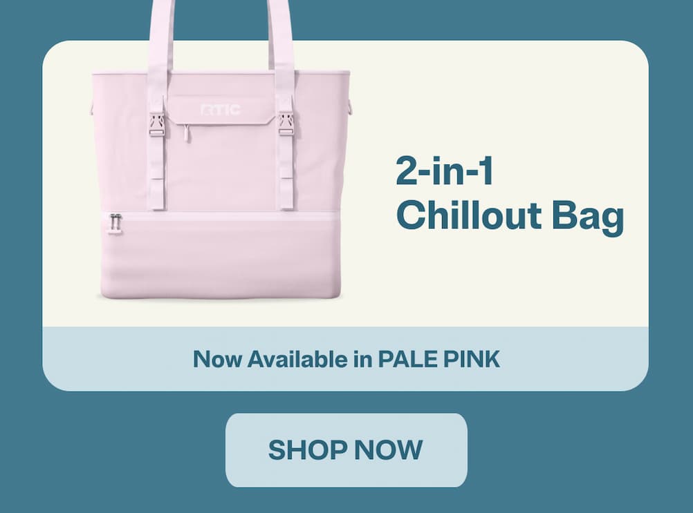 2-in-1 Chillout Bag now available in Pale Pink