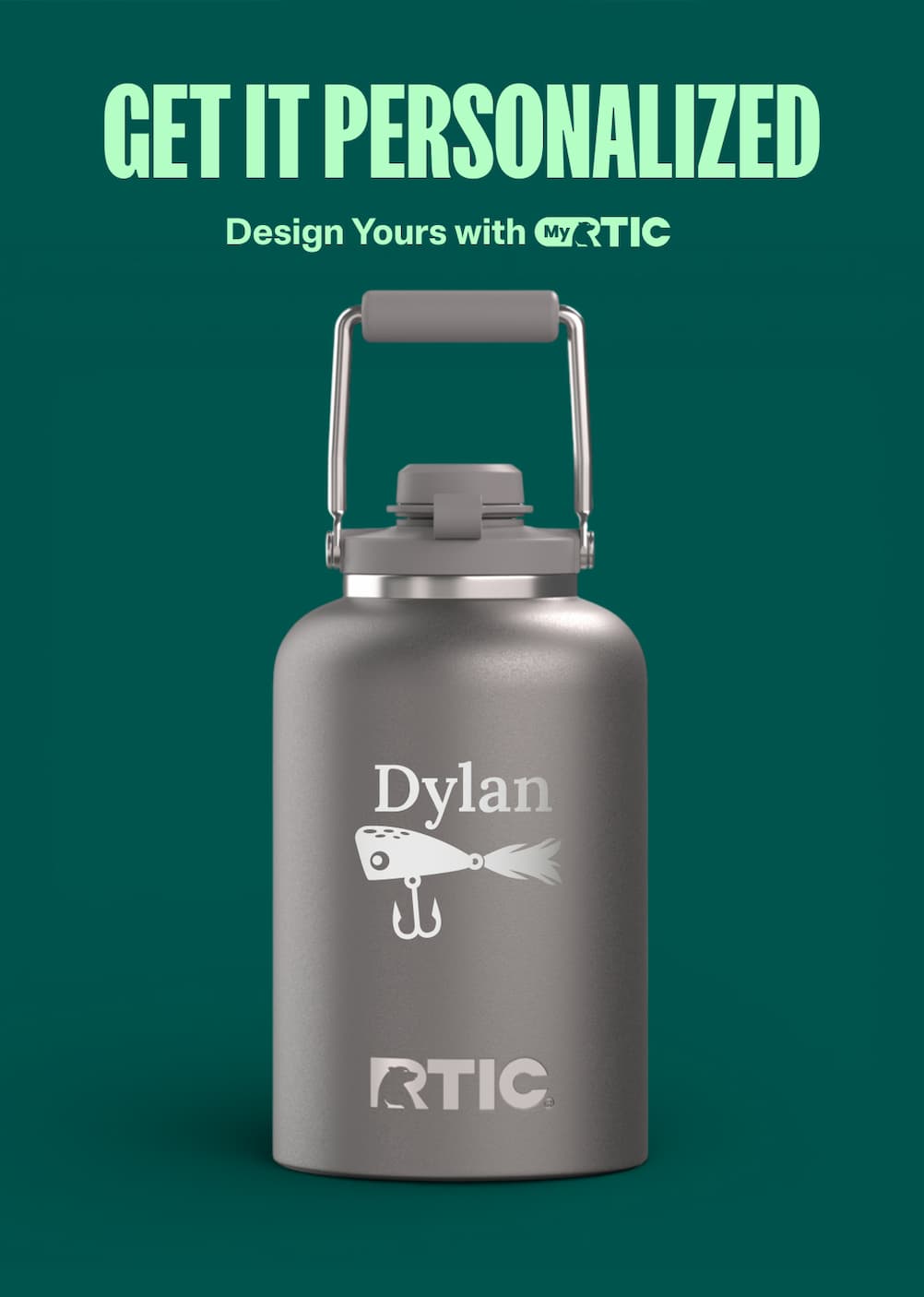 Get it personalized - design yours with MyRTIC