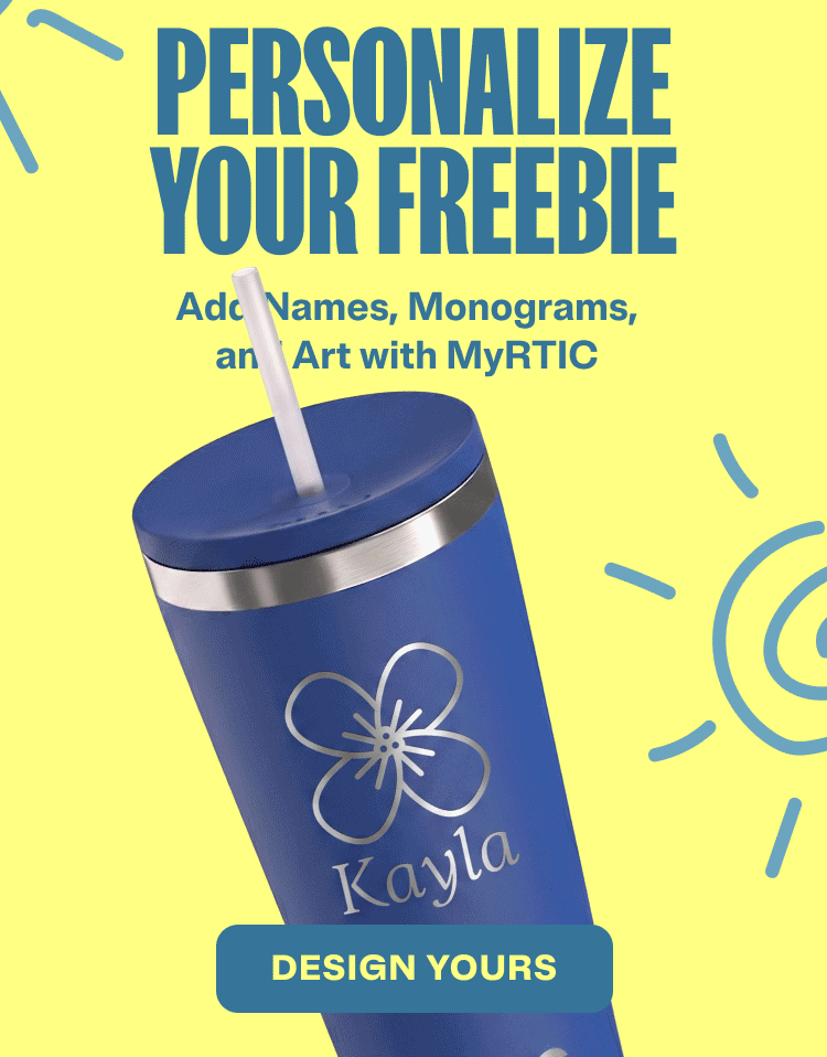 Personalize your freebie! 