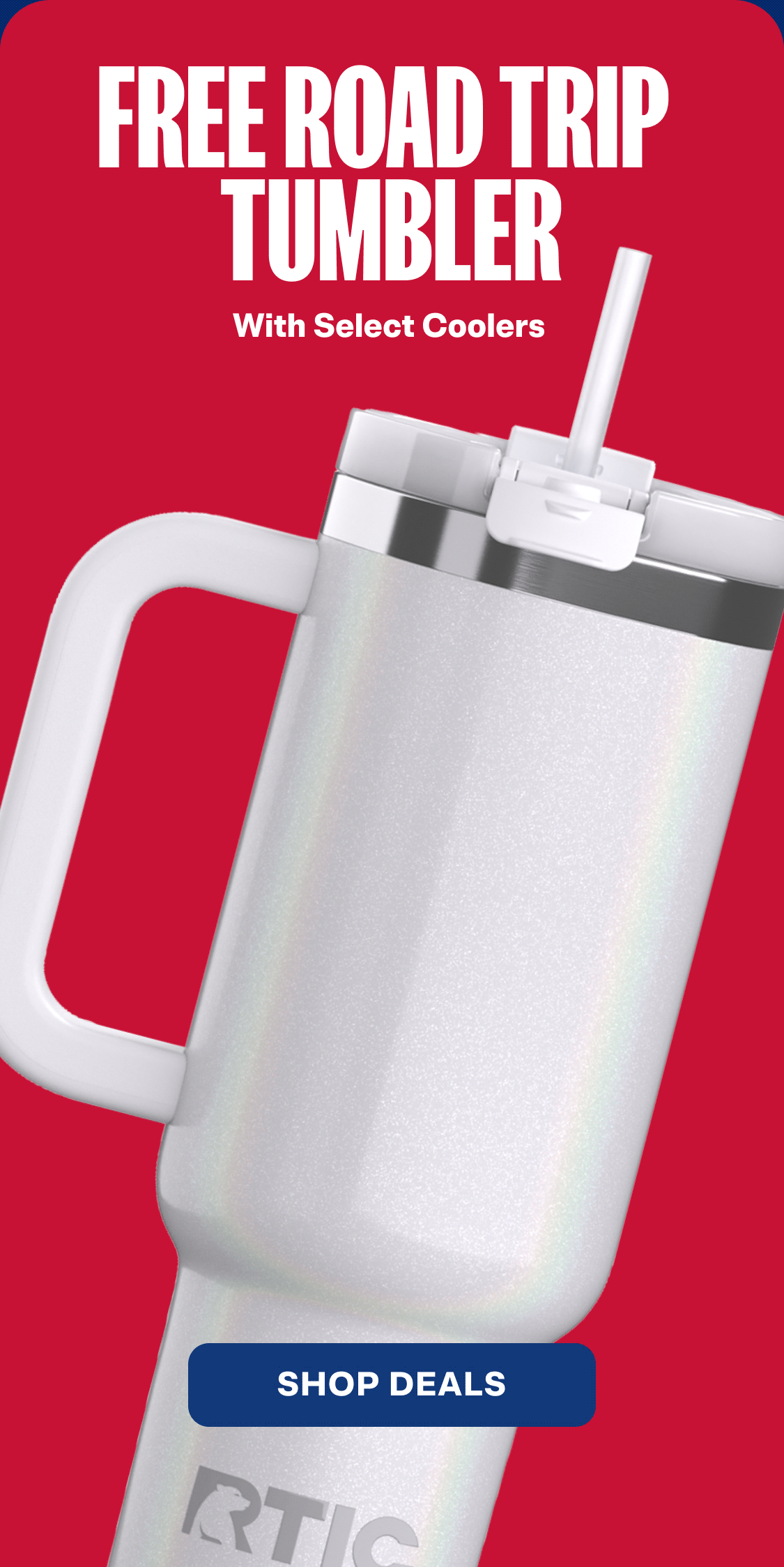 Free Road Trip Tumbler with Select Coolers - shop deals